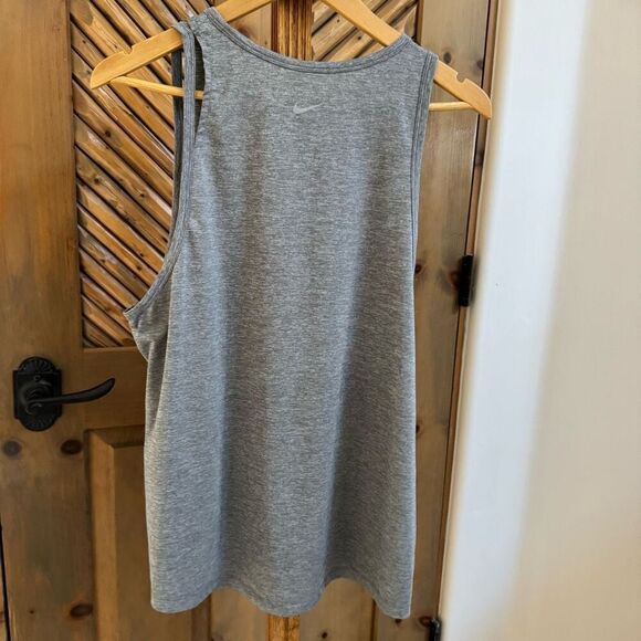 NWOT Nike Dri-fit Heather gray tank top 2XL - Picture 2 of 7